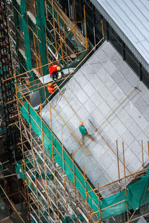 building under constructionのeditorial素材