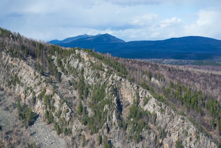 Boundary of the South Urals Reserve. Russia. Bashkiria.の写真素材