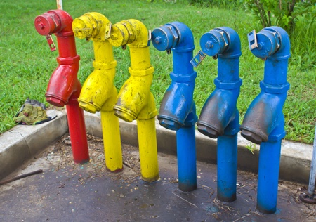 Gas tubeの写真素材