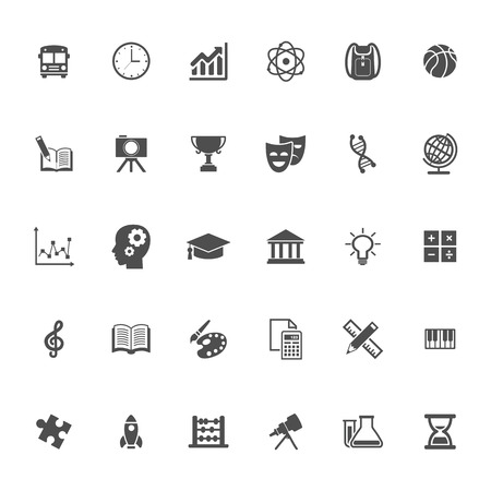 Education flat Iconのイラスト素材