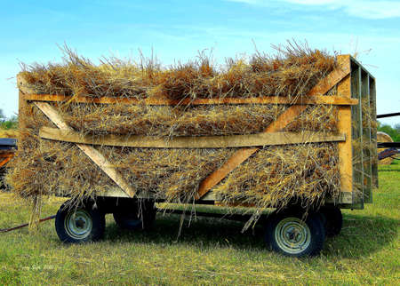 19th Century farming equipment on display in Cottonwood Station near Meriden Kansas.の写真素材