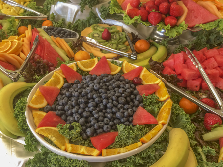Delicious fruits buffet