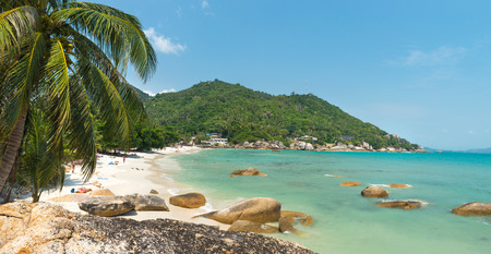 Coral Cove beach view at Koh Samui Island Thailandのeditorial素材