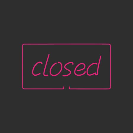 Neon icon, vector illustration design.のイラスト素材