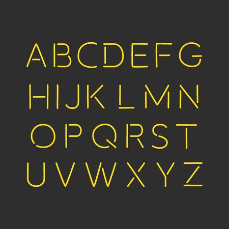 Neon icon, vector illustration design.のイラスト素材