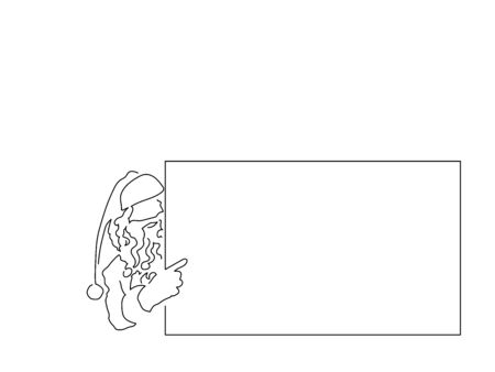 Christmas isolated line drawing, vector illustration design.のイラスト素材
