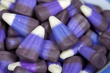 Macro of gourmet candy corn.の写真素材