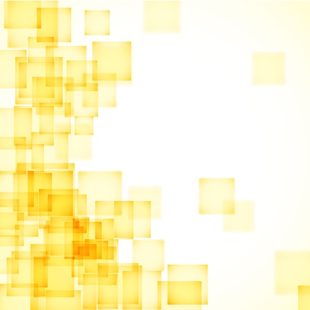 Abstract yellow background with a lot of squares. Beautiful vector background.のイラスト素材