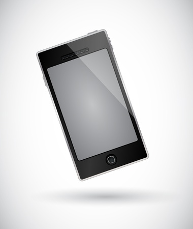 Modern mobile phones set のイラスト素材