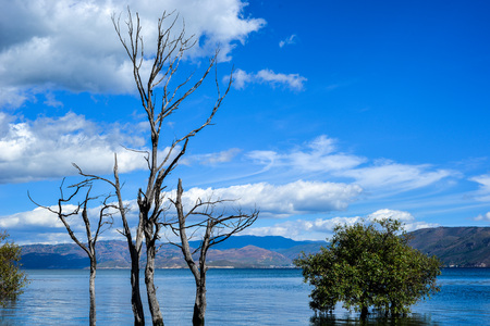Erhai Lakeの写真素材