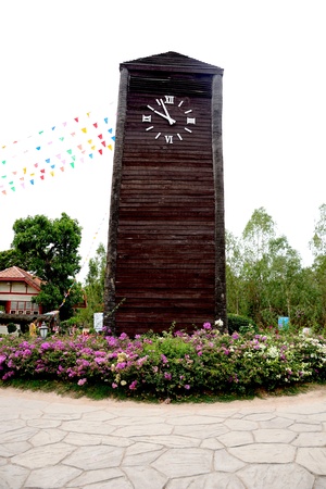 clock tower の写真素材