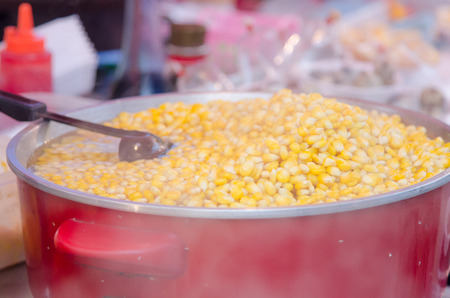 pop cornの写真素材