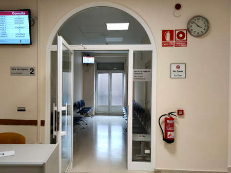 Outpatient Emergencies Doctor San MartÃ­n -Old Urgencies Pamplona December 3, 2021のeditorial素材