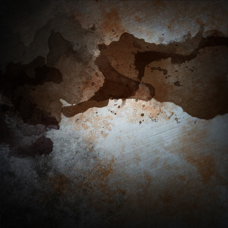 Aged metal texture. Old iron background. texture of brushed steel plate.の写真素材