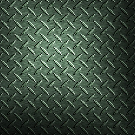 Colored metal list with rhombus shapes and brush plateの写真素材