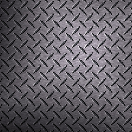 Colored metal list with rhombus shapes and brush plateの写真素材