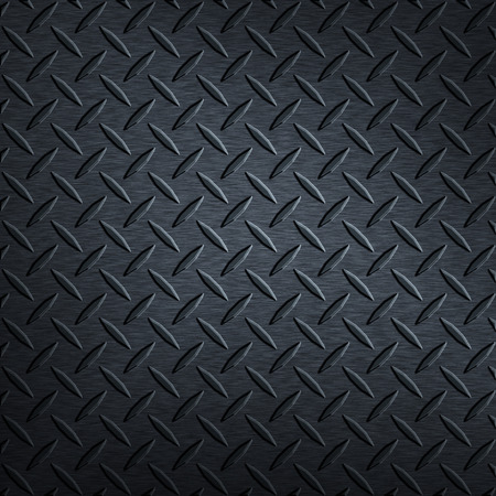 Colored metal list with rhombus shapes and brush plateの写真素材