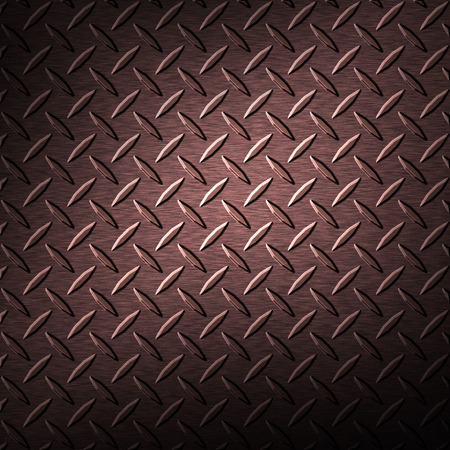 Colored metal list with rhombus shapes and brush plateの写真素材