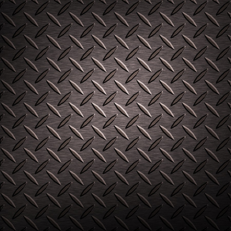 Colored metal list with rhombus shapes and brush plateの写真素材