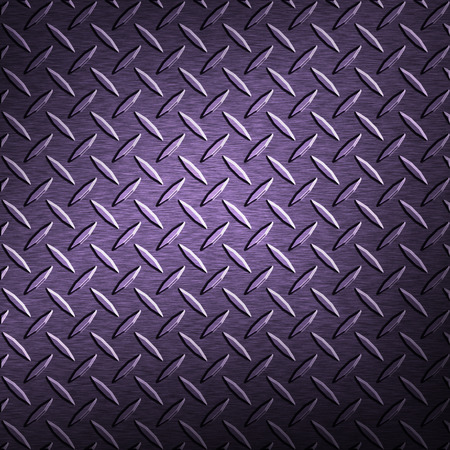 Colored metal list with rhombus shapes and brush plateの写真素材