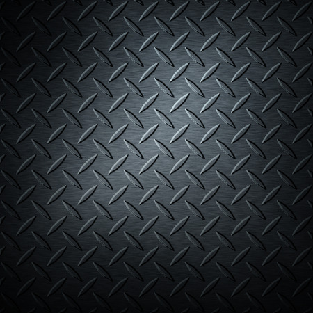 Colored metal list with rhombus shapes and brush plateの写真素材