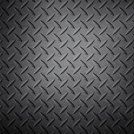 Colored metal list with rhombus shapes and brush plateの写真素材