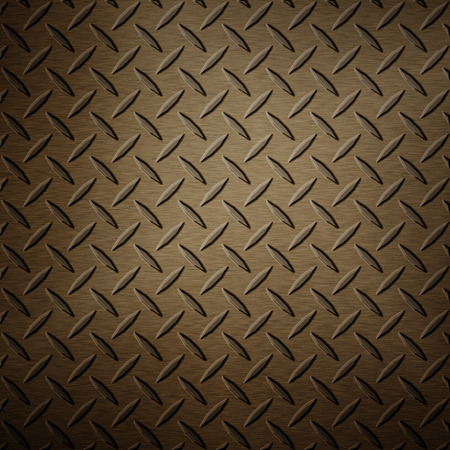 Colored metal list with rhombus shapes and brush plateの写真素材