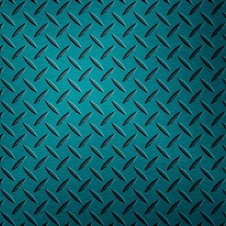 Colored metal list with rhombus shapes and brush plateの写真素材