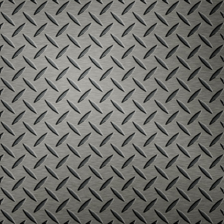 Colored metal list with rhombus shapes and brush plateの写真素材