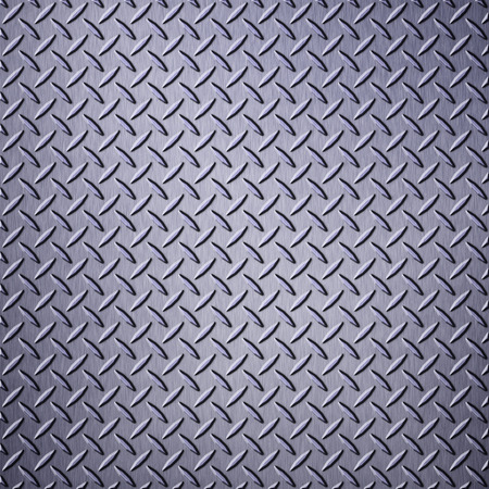 Colored metal list with rhombus shapes and brush plateの写真素材