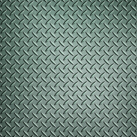 Colored metal list with rhombus shapes and brush plateの写真素材