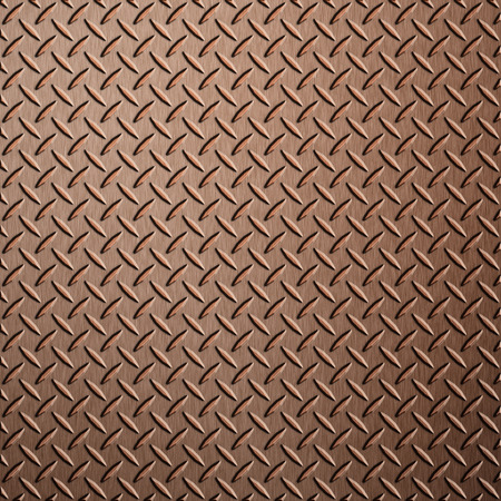 Colored metal list with rhombus shapes and brush plateの写真素材