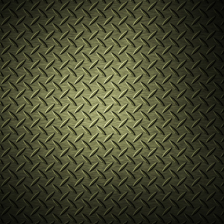 Colored metal list with rhombus shapes and brush plateの写真素材