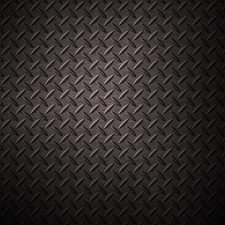 Colored metal list with rhombus shapes and brush plateの写真素材