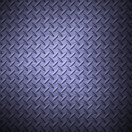 Colored metal list with rhombus shapes and brush plateの写真素材