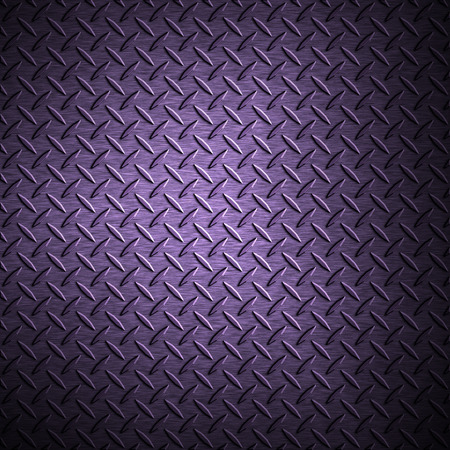 Colored metal list with rhombus shapes and brush plateの写真素材