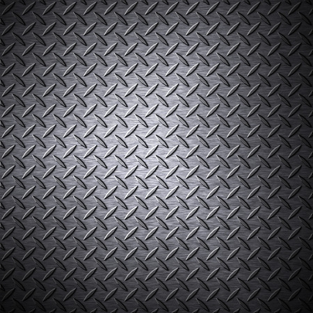 Colored metal list with rhombus shapes and brush plateの写真素材