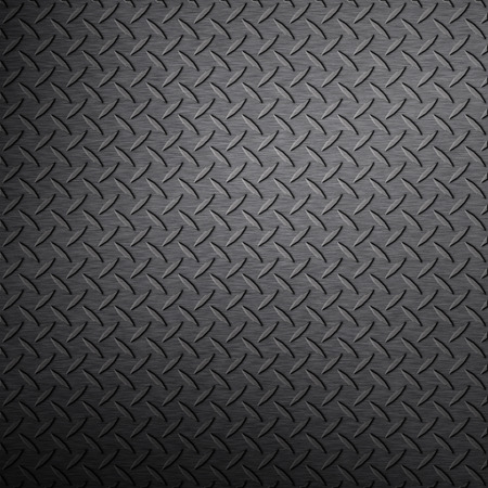 Colored metal list with rhombus shapes and brush plateの写真素材