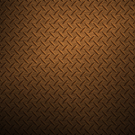 Colored metal list with rhombus shapes and brush plateの写真素材