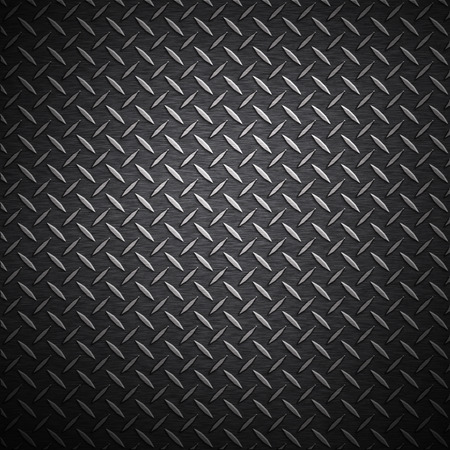 Colored metal list with rhombus shapes and brush plateの写真素材