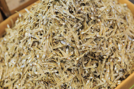 Dried fish in Thailandの写真素材