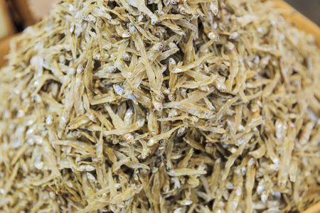 Dried fish in Thailandの写真素材