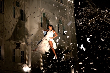 La Argentina performance by Ozono Producciones of Argentina, during night festival, Singapore 2012のeditorial素材