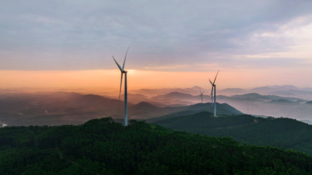 wind power scenery