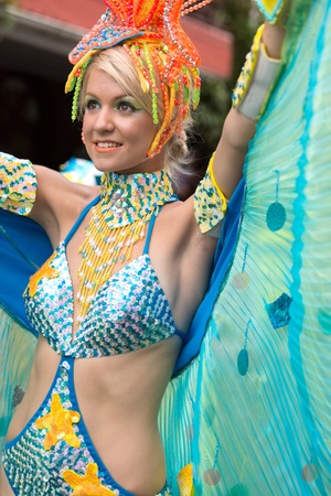International Carnival in Victoria, Seychelles, 9 February 2013のeditorial素材