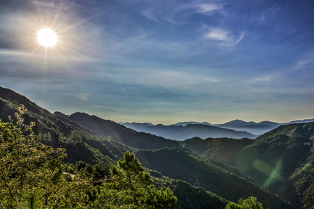 mountain scenicの写真素材