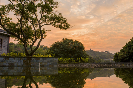 Park sceneryの写真素材