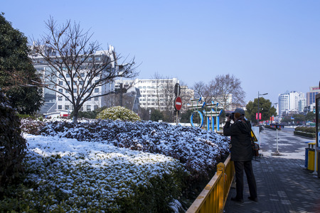 Hangzhou Street Viewのeditorial素材