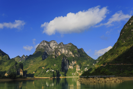 Hao Kun Lake Viewの写真素材