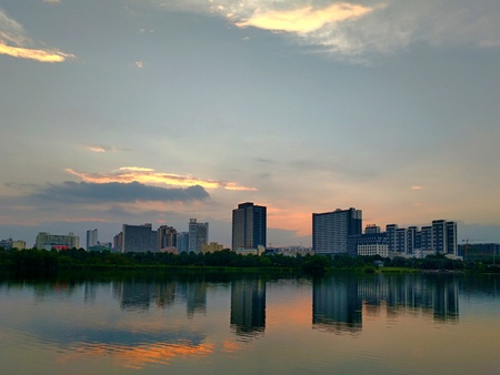 City landscapeのeditorial素材